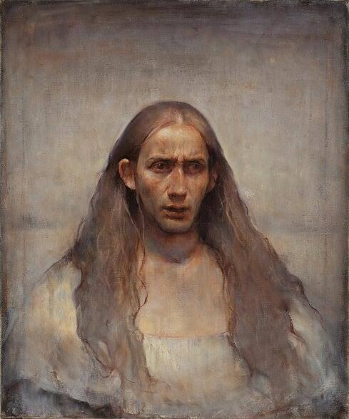 Sebastian Salvo, ‘White Self-Portrait’, 2018, IX Gallery