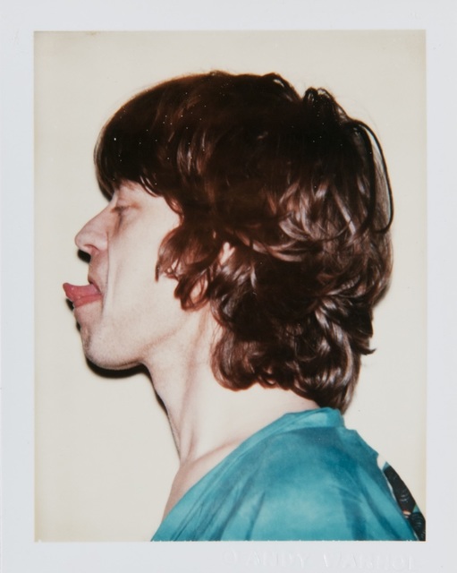 Andy Warhol, ‘Andy Warhol, Polaroid Portrait of Mick Jagger’, 1977, Hedges Projects