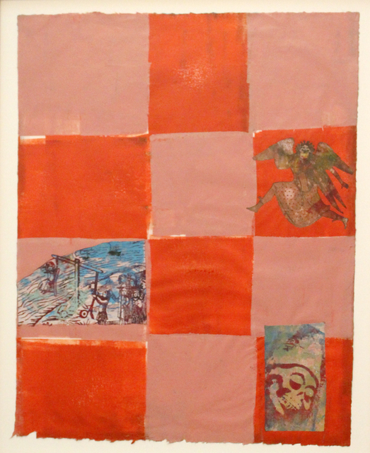 Nancy Spero, ‘The drowning of a witch’, 1996, Mixed Media, On paper, Galerie Michaela Stock