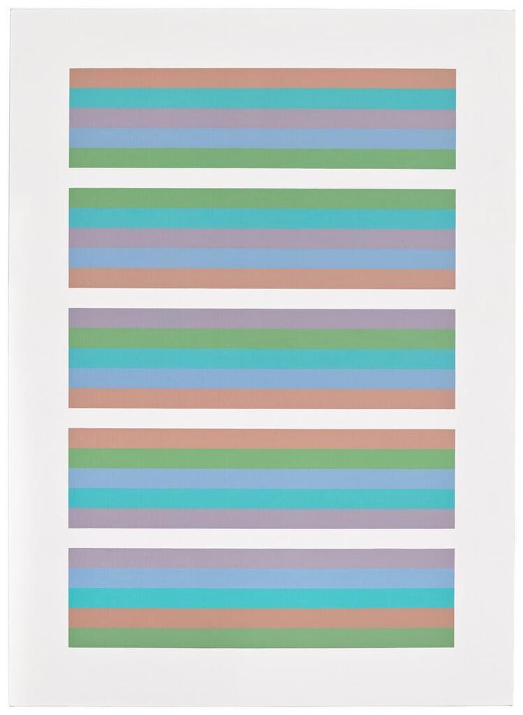Bridget Riley - Intervals 9