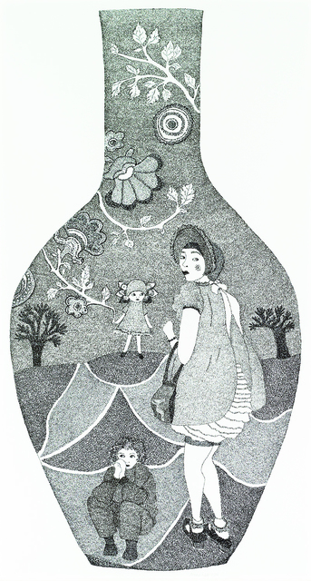 Irene Lees, ‘Turner Prize, Grayson Perry, To Be Or Not To Be’, 2018, Drawing, Collage or other Work on Paper, Archival ink on paper, Candida Stevens Gallery