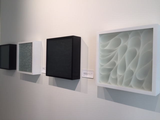 Sophia Dixon Dillo - a series of Boxes with mysterious embedded objects under opaque glass Sophia Dixon Dillo - a series of Boxes with mysterious embedded objects under opaque glass