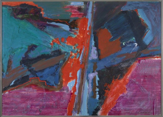Judith Godwin, ‘Flux’, 1982, Painting, Oil on canvas, Berry Campbell Gallery