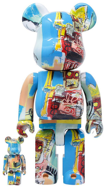 Jean-Michel Basquiat, ‘Jean-Michel Basquiat Bearbrick 400% (Basquiat Be@rbrick)’, 2020, Sculpture, Vinyl figure, Lot 180
