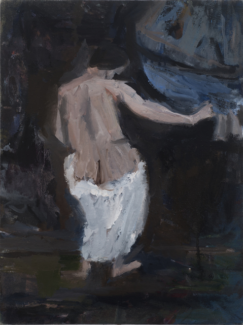 Janice Nowinski, ‘Draped Nude’, 2017, John Davis Gallery