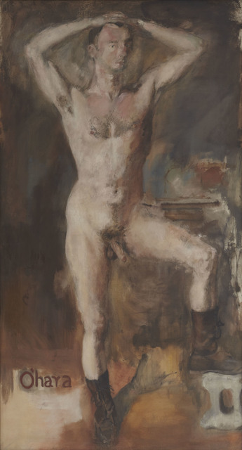 Larry Rivers, ‘O'Hara Nude with Boots’, 1954, Tibor de Nagy