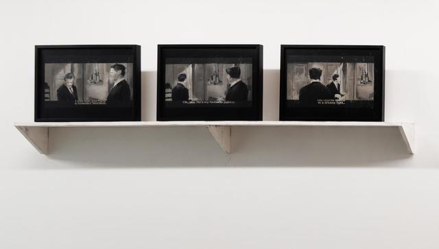 Atul Dodiya, ‘Still from La Dolce Vita I, II & III’, Painting, Oil on canvas, Templon
