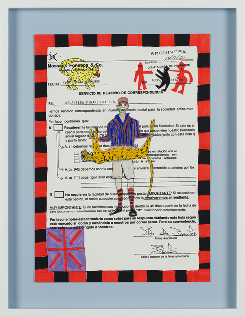 Carla Busuttil, ‘Cat Commerce’, 2019, Drawing, Collage or other Work on Paper, Mixed Media on Paper, Goodman Gallery