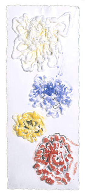 Lynda Benglis, ‘Color Echoes’, 2000, Mixografia