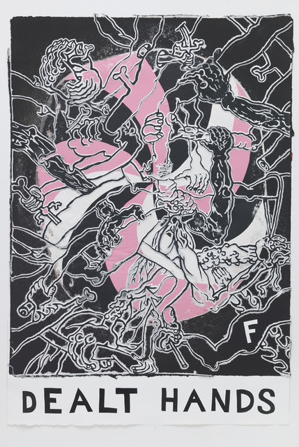 Trenton Doyle Hancock, ‘Dealt Hands’, 2010, STPI