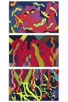 KAWS - LOST TIME, ALONE AGAIN, FAR FAR DOWN