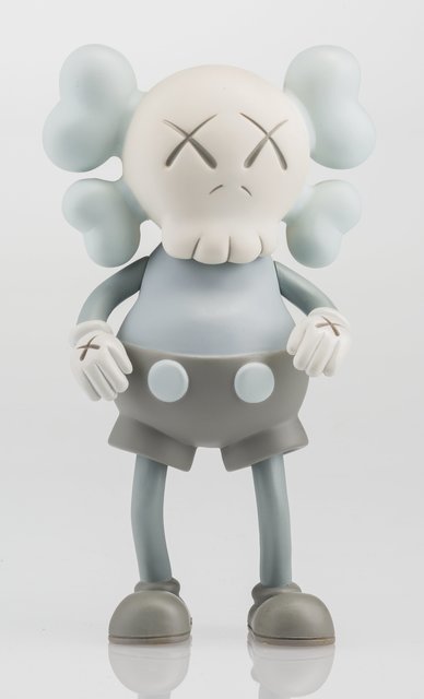 grey kaws doll