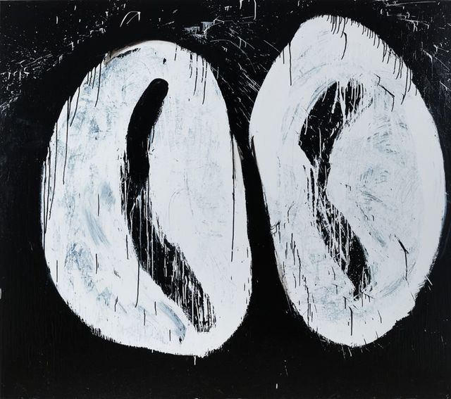 Joyce Pensato, ‘The Fizz Buster’, 2015, Painting, Enamel on linen, Petzel Gallery