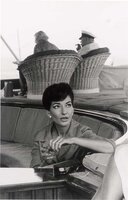 Maria Callas and Mr. and Mrs. Churchill on 'Onassis Christina'