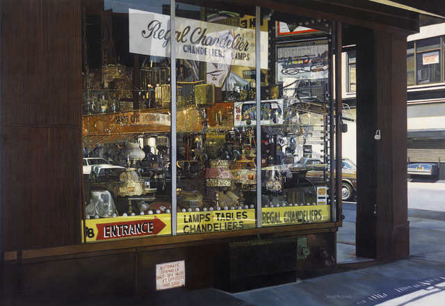 Harold Zabady, ‘Regal Chandelier’, ca. 2015, Painting, Oil on canvas, Plus One Gallery