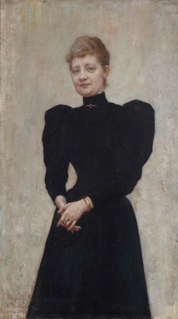 Vlaho Bukovac, Portrait Vilma Babić Gjalski, 1895, © Private Collection Zagreb Vlaho Bukovac, Portrait Vilma Babić Gjalski, 1895, © Private Collection Zagreb