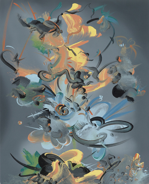 Fiona Rae, ‘Figment 2a’, 2015, Painting, Oil on canvas, Buchmann Galerie