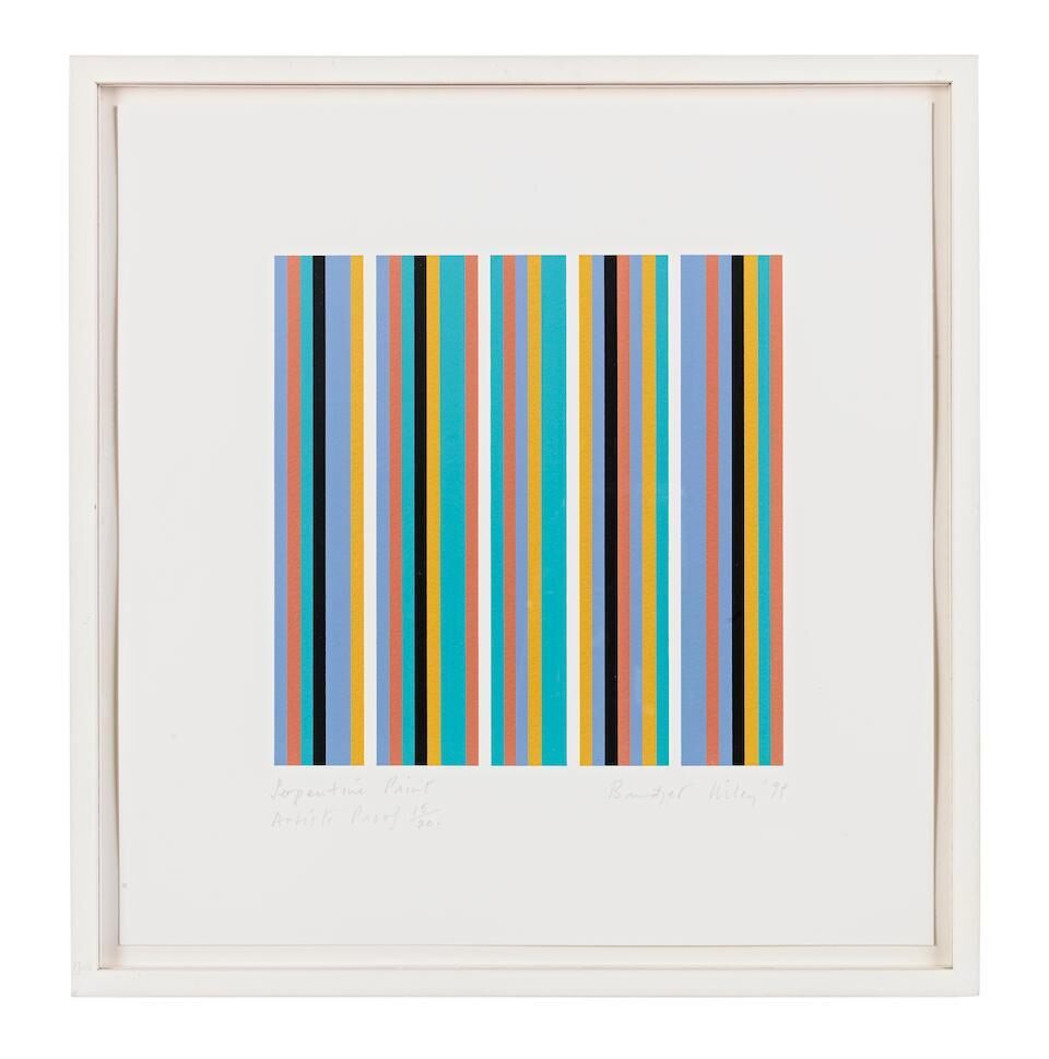 Bridget Riley - Serpentine Print