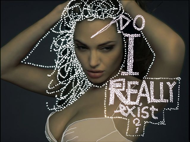 Daniele Buetti, ‘Do I really exist’, 2016, Installation, Perforated photo in lightbox, Bernhard Knaus Fine Art