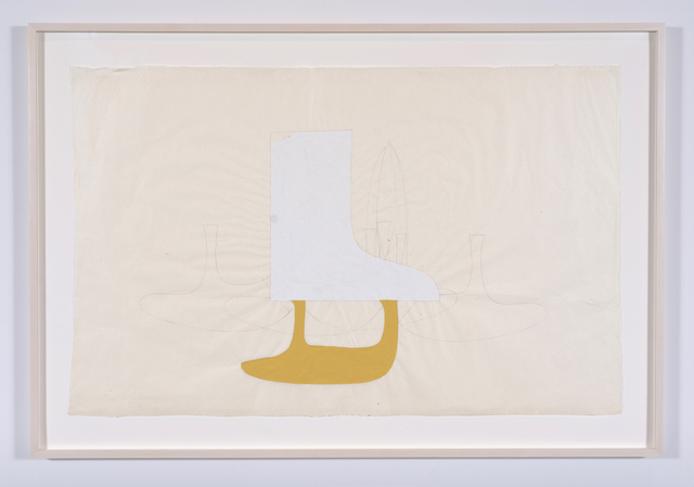 Cyrilla Mozenter, ‘the failed utopian XVII (white/yellow)’, 2014, Lesley Heller Gallery