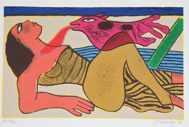 Guillaume Corneille, ‘Le baiser ’, 1996, Le Coin des Arts