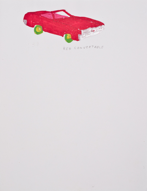 Jim Torok, ‘Red Convertable’, 2014, Lora Reynolds Gallery