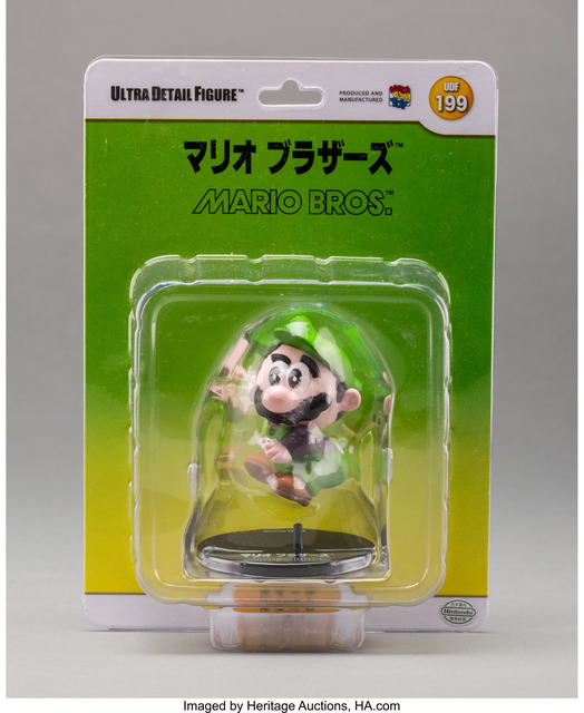 Nintendo, ‘Luigi, from Mario Bros. (UDF 199)’, 2013, Other, Painted cast vinyl, Heritage Auctions