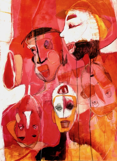 Vikki Drummond, ‘BEAUTIFUL BOY’, 2018, Painting, Acrylic on paper, ARTE funktional