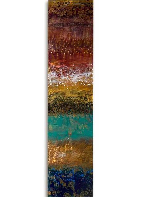 Ken Rausch, ‘Rhythm Copper Series III’, 2020, Sculpture, Mixed Media on Copper, Art Leaders Gallery