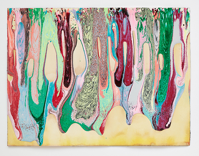 Markus Linnenbrink, ‘V/6’, 2017, Painting, Epoxy resin, watercolor on watercolorpaper, Taubert Contemporary