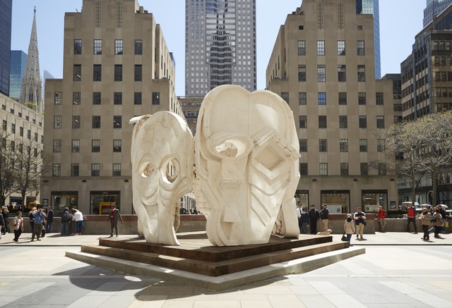 Thomas Houseago, ‘Masks (Pentagon)’, 2015, Public Art Fund