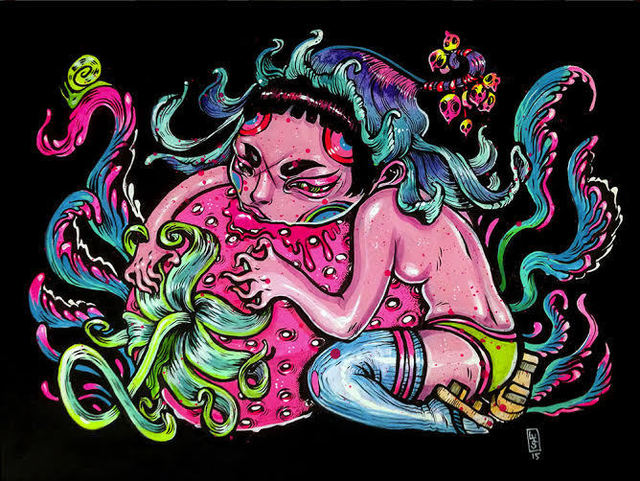 Lauren YS, ‘Strawberry Sucker’, 2015, Art for ACLU Benefit Auction
