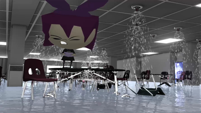 Bunny Rogers, ‘Poetry reading in Columbine Cafeteria with Gazlene Membrane’, 2014, Yarat Contemporary Art Space