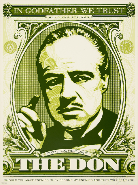 Shepard Fairey (OBEY), ‘The Don (God Father Matching Numbers Set)’, 2006, Heather James Fine Art Gallery Auction