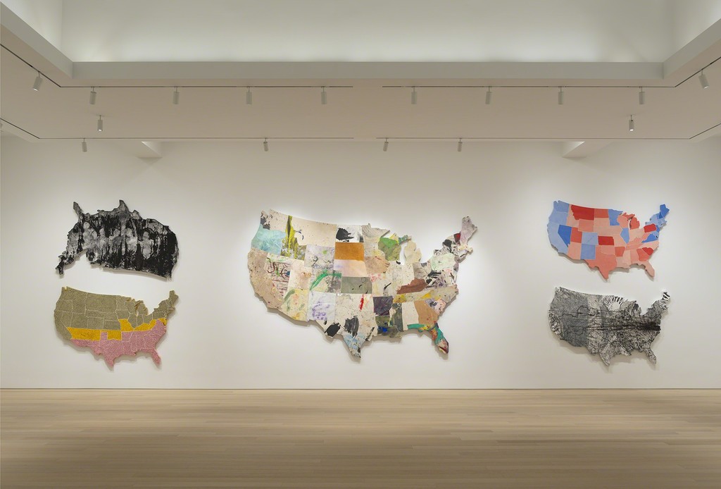 Artwork © Nate Lowman. Photo: Rob McKeever. Courtesy Gagosian. Artwork © Nate Lowman. Photo: Rob McKeever. Courtesy Gagosian.