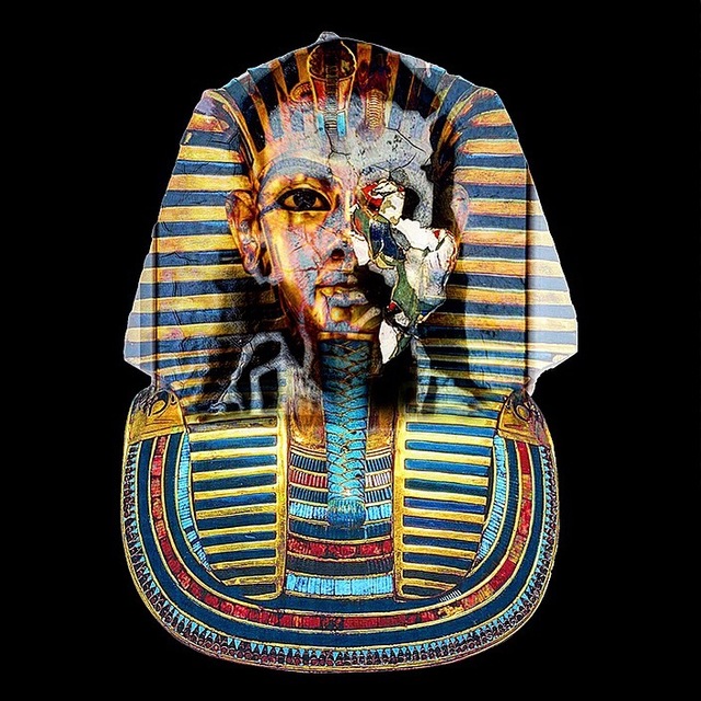 Rep1NYC, ‘History’, 2019, Print, Digital print on paper, acrylic, metallic leafing, MvVO ART