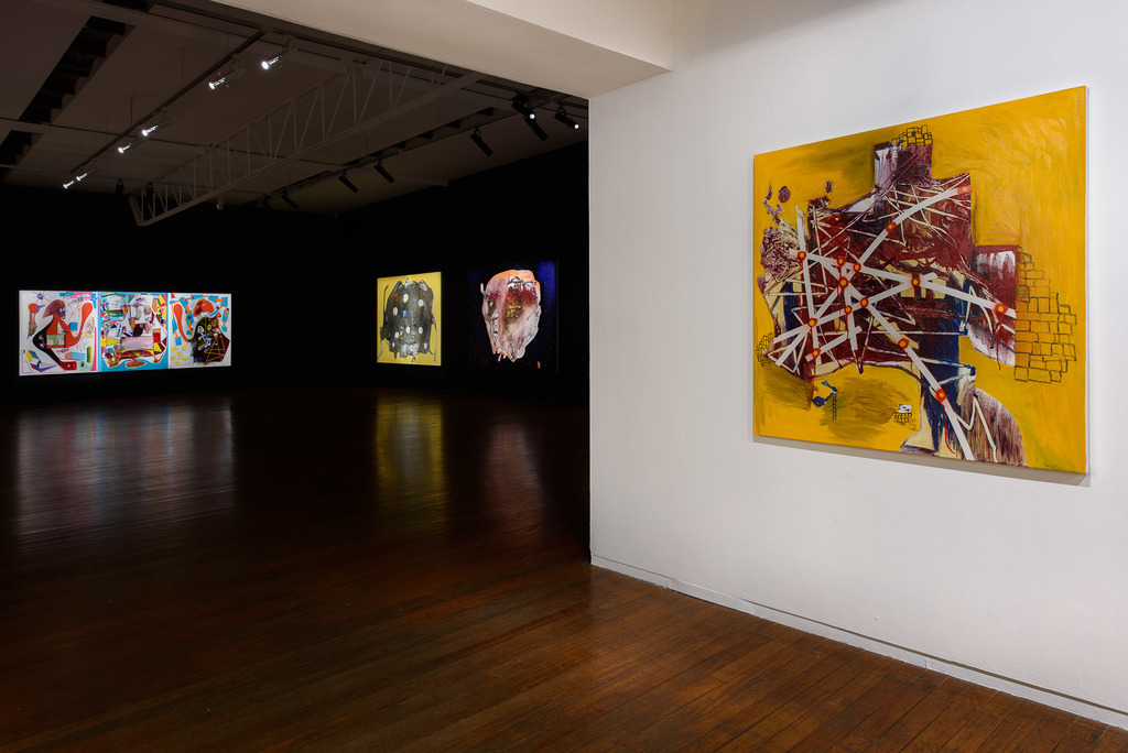 Exhibition view, Gareth Sansom, It’s Now or Never, Roslyn Oxley9 Gallery (9 - 31 August 2019). Photo: Luis Power Exhibition view, Gareth Sansom, It’s Now or Never, Roslyn Oxley9 Gallery (9 - 31 August 2019). Photo: Luis Power