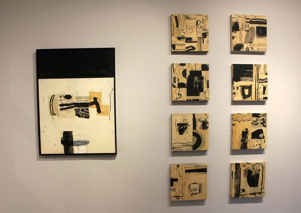 Several installed works by Dennis Parlante. Several installed works by Dennis Parlante.