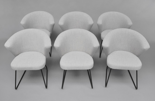 Geneviève Dangles and Christian Defrance, ‘Set of 14 chairs’, 1956-1957, Galerie Pascal Cuisinier