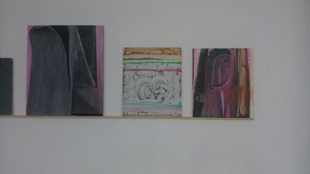 Installation overview with various paintings for the solo exhibition 'The Ill Matched Lovers' by Sander van Deurzen. Installation overview with various paintings for the solo exhibition 'The Ill Matched Lovers' by Sander van Deurzen.