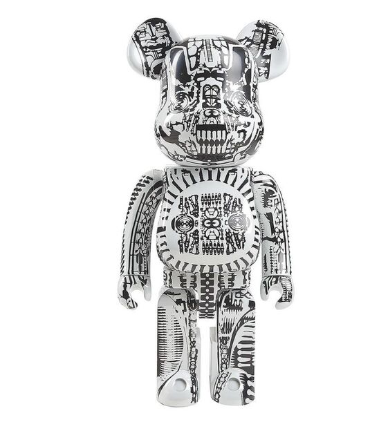 hr giger bearbrick 1000