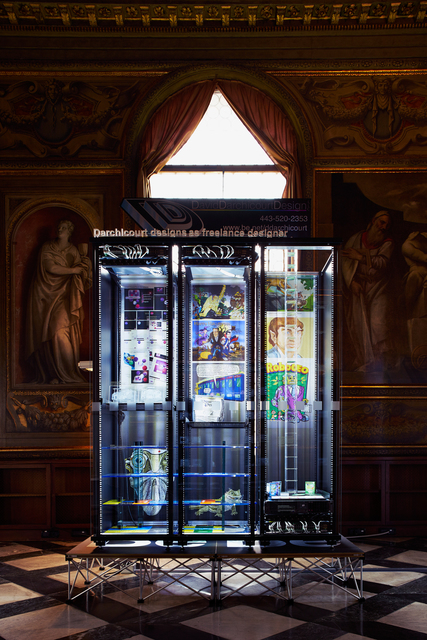 Simon Denny, ‘Secret Power (Installation view)’, 2015, 56th Venice Biennale