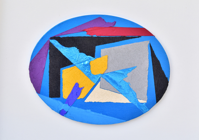 Ron Robertson-Swann, ‘San Andreas Fault’, 2017, Painting, Acrylic on paper and canvas, Charles Nodrum Gallery