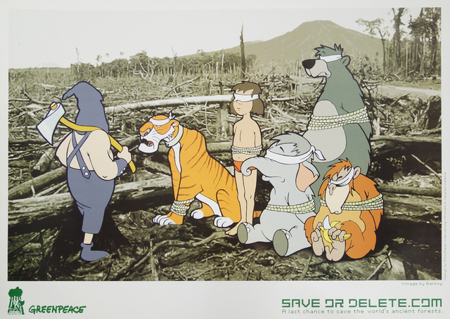Banksy, ‘''Save or Delete (Greenpeace Print)''’, 2002, Roseberys