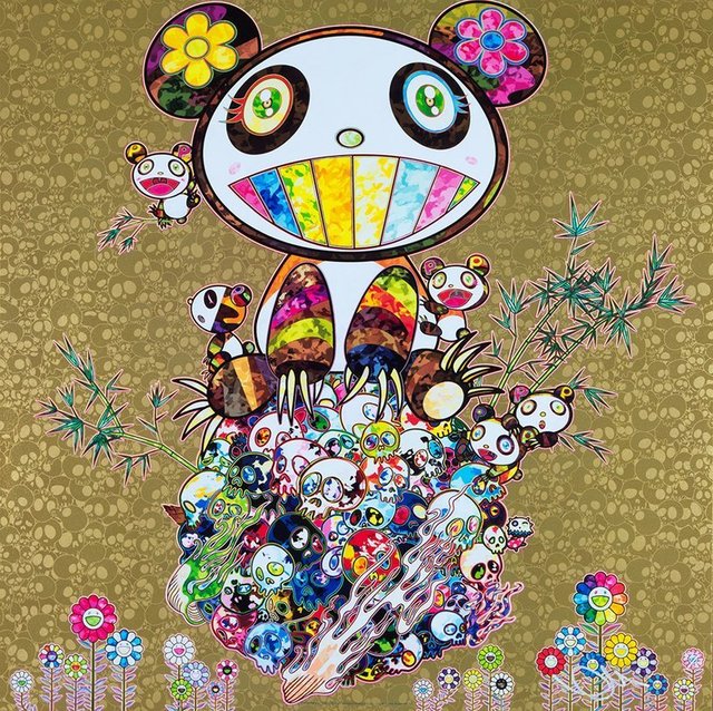 Takashi Murakami, ‘Panda Family Gold’, 2016, Dope! Gallery