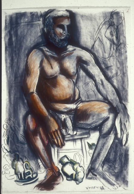 Viola Frey, ‘Untitled’, 1987, di Rosa