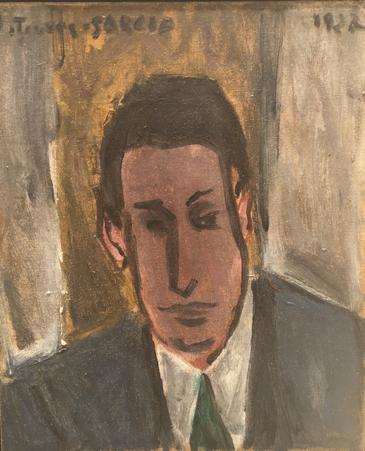 Joaquín Torres-García, ‘Cabeza de Hombre ’, 1927, Painting, Oil on canvas, Latin Art Core