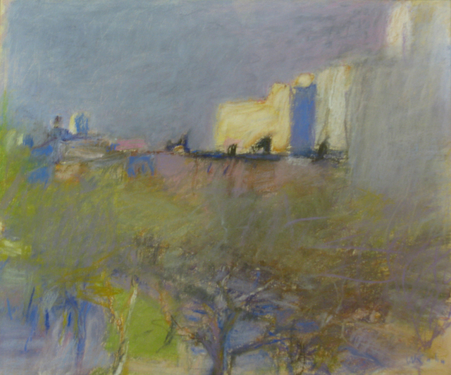 Wolf Kahn, ‘Stuyvesant Square’, 1968-69, Cavalier Ebanks Galleries