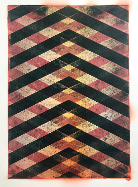 Alex Couwenberg, ‘Untitled XVI’, 2019, Drawing, Collage or other Work on Paper, Monotype on paper, Bruno David Gallery