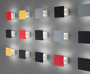 Set of seventy-two wall lights, model no. CP1